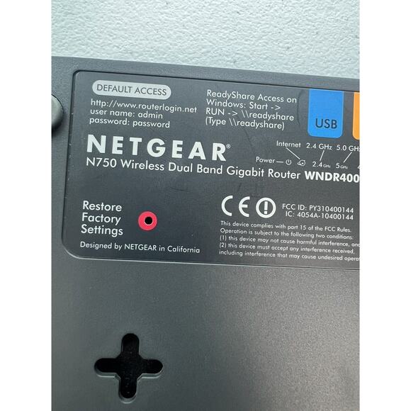 Netgear N750 Wireless Dual Band Gigabit Router | WNDR4000-100NAS - Picture 7 of 9